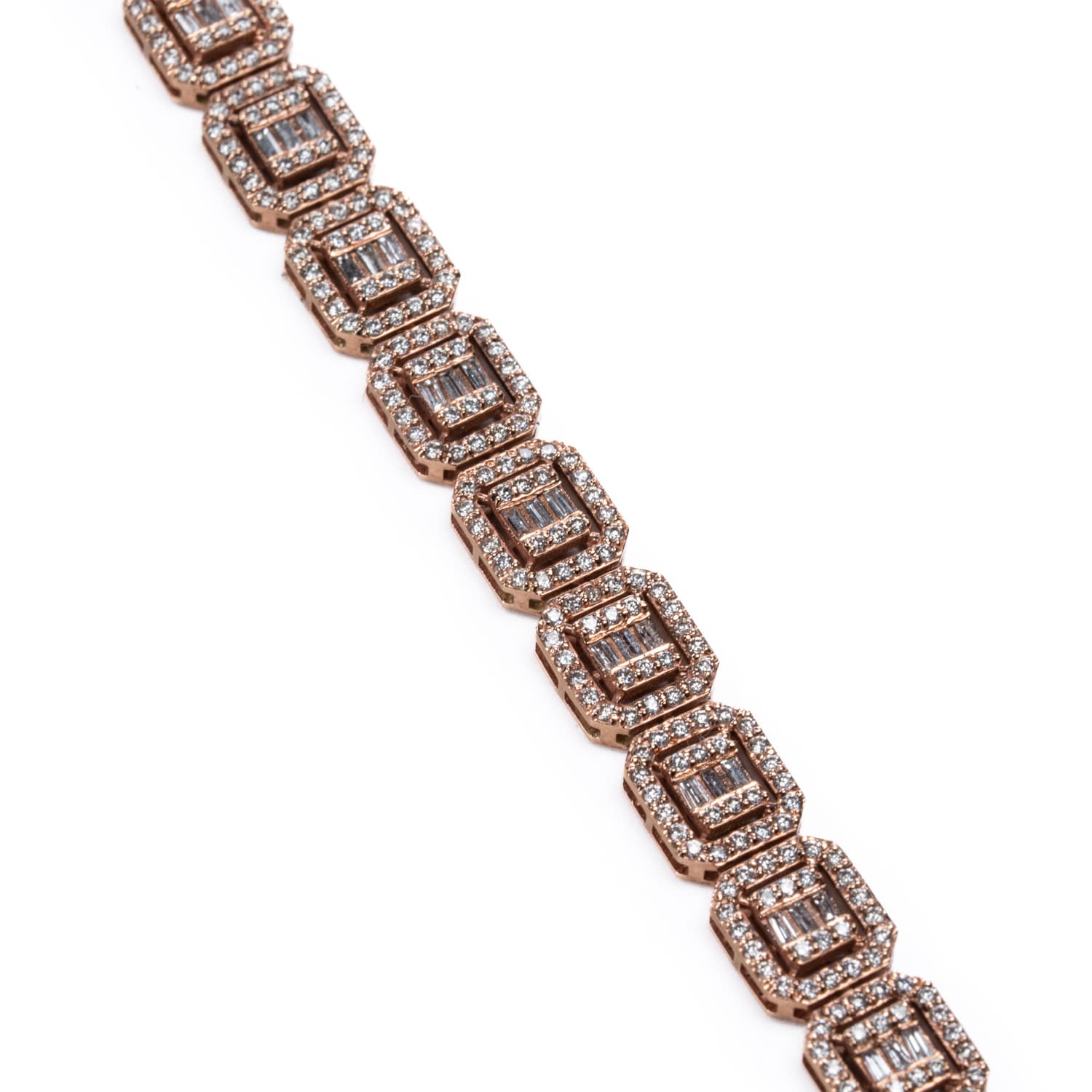 Rose Gold Diamond Bracelet