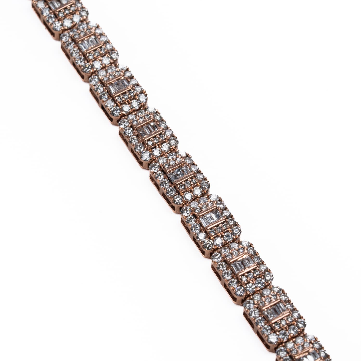 Rose Gold Diamond Bracelet