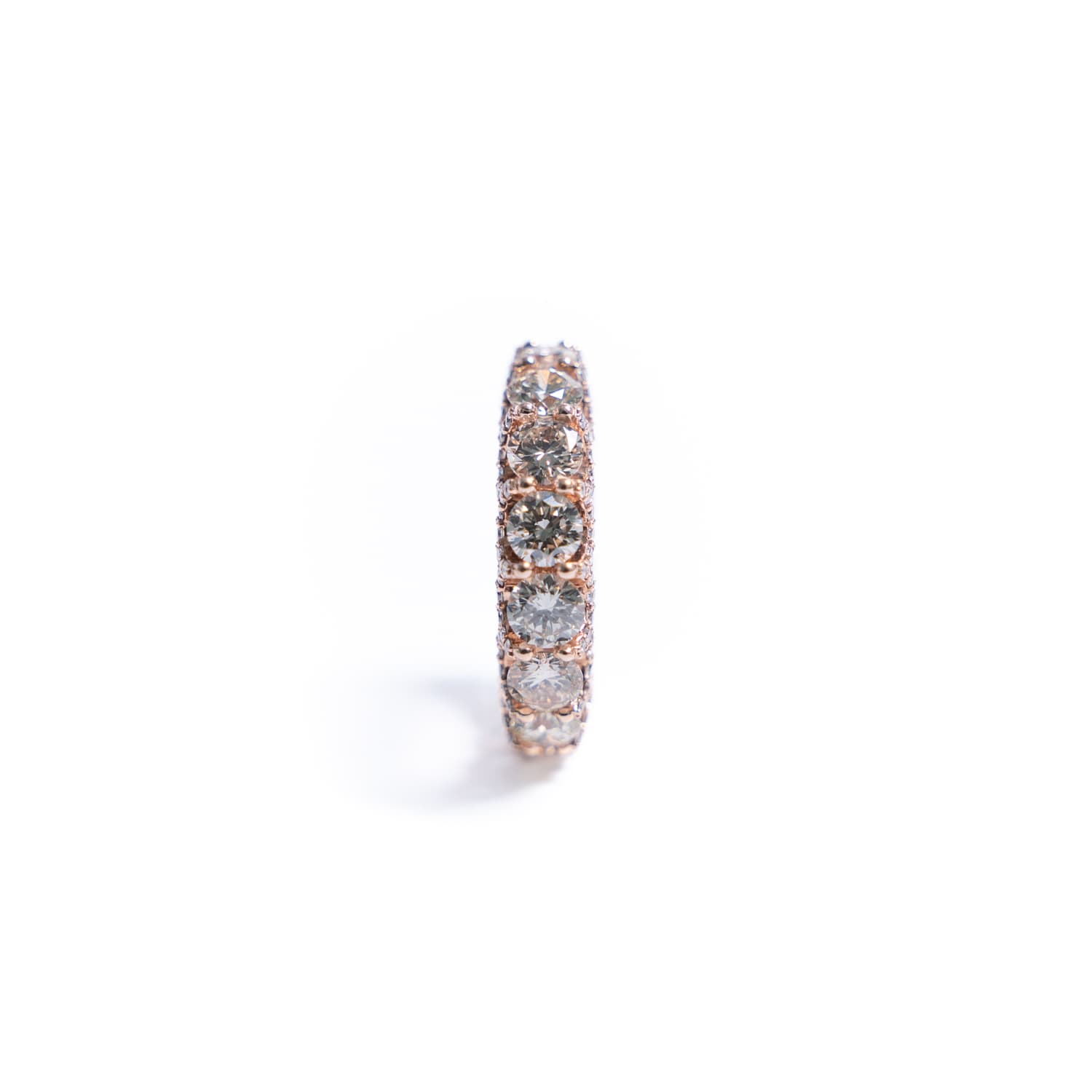 Rose Gold Infinity Band Ring