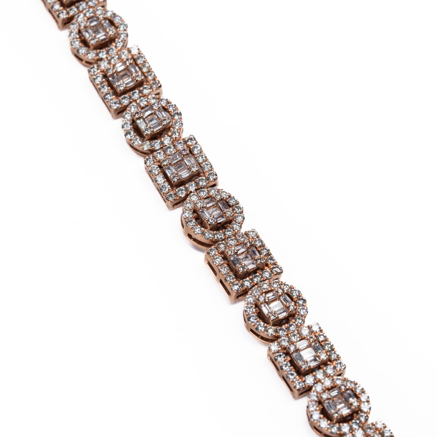 Rose Gold Diamond Bracelet